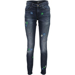 Desigual Blue Cotton Jeans & Pant DE-24918-IT36|XXS