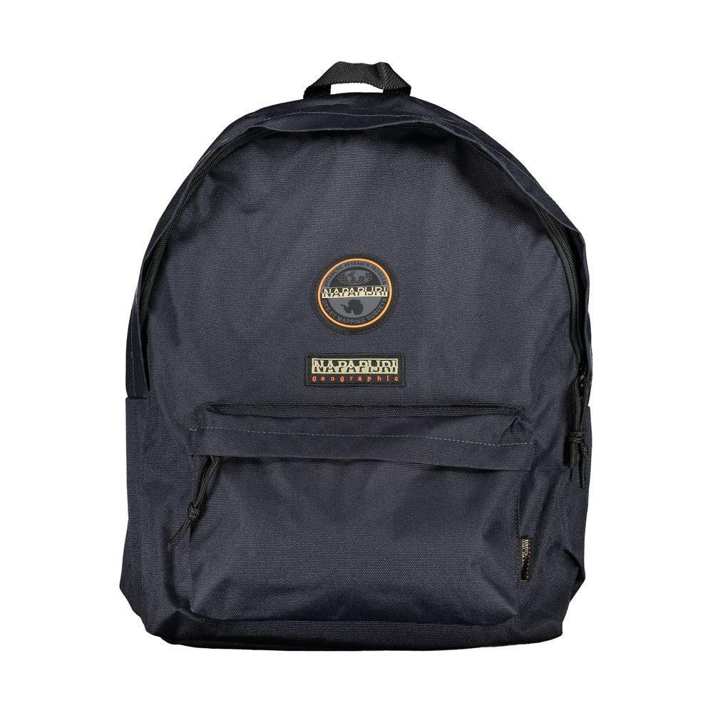 Napapijri Blue Cotton Men Backpack NA-24997