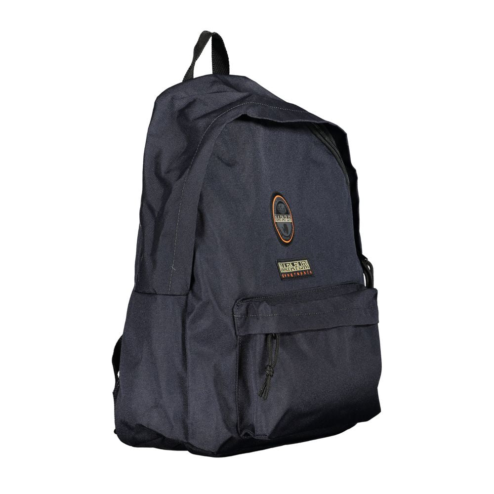 Napapijri Blue Cotton Men Backpack NA-24997