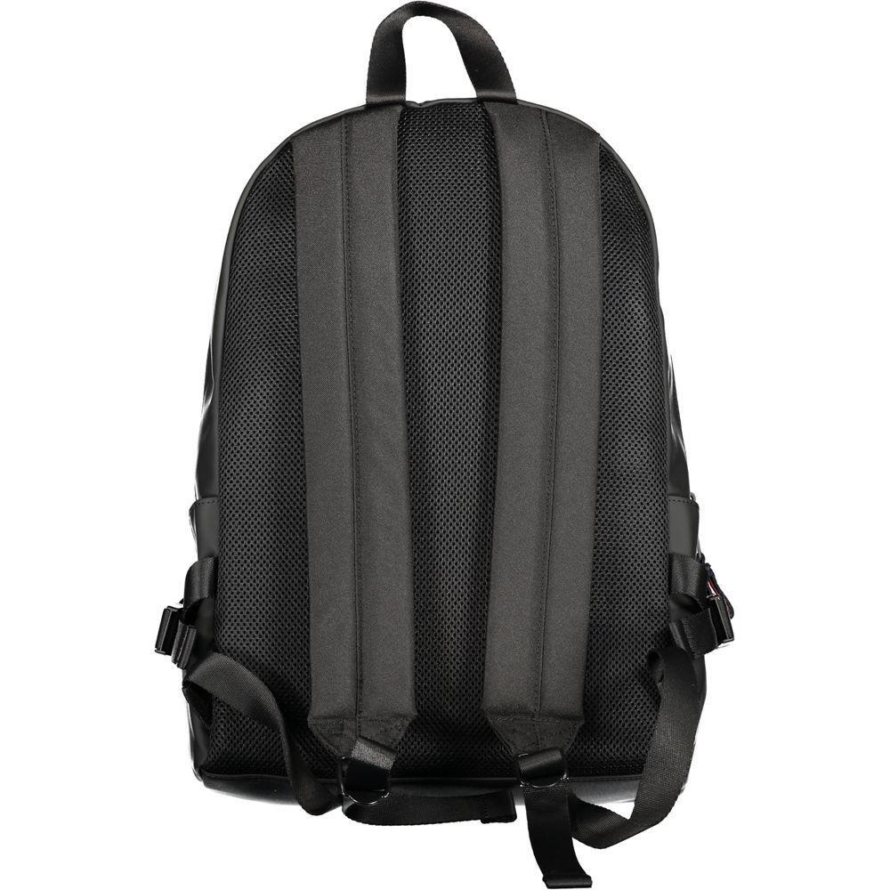 Tommy Hilfiger Black Polyester Backpack TO-30690