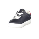 Tommy Hilfiger Blue Leather Women Sneaker TO-36760-EU36/US6