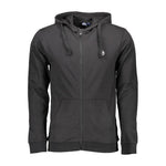 Sergio Tacchini Black Cotton Men Sweater SE-37296-S