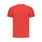 Cavalli Class Red Cotton Men T-Shirt CA-36717-M