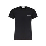 Trussardi Black Cotton T-Shirt TR-30146-M