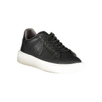 Blauer Black Leather Men Sneaker BL-35544-EU44/US11