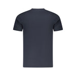 Cavalli Class Blue Cotton Men T-Shirt CA-36665-M