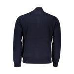 Harmont & Blaine Elegant Contrast Detail Half Zip Sweater HA-23566-XXL