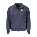 North Sails Blue Polyamide Men Jacket NO-32937-S