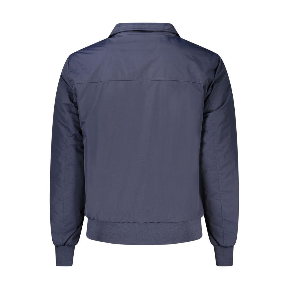 North Sails Blue Polyamide Men Jacket NO-32937-S
