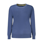 North Sails Blue Cotton Women Sweater NO-35960-XS