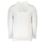 Cavalli Class White Cotton Mens Hooded Sweater CA-26785-S
