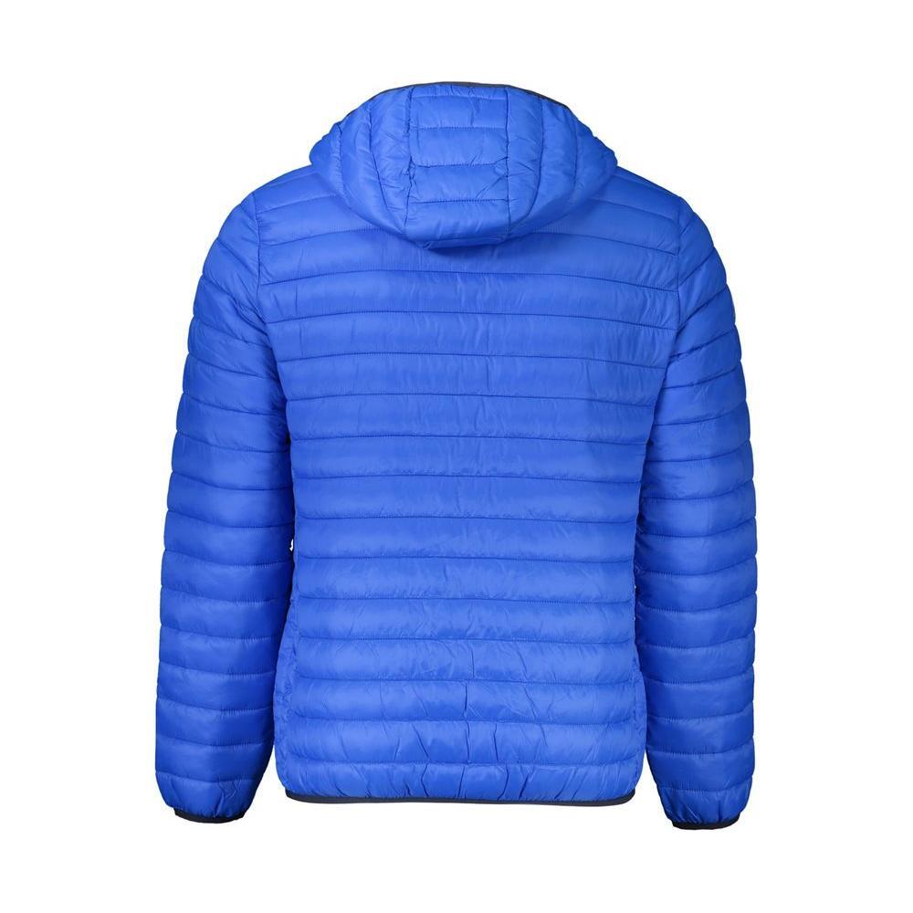 Cavalli Class Blue Polyamide Men Jacket CA-31946-S