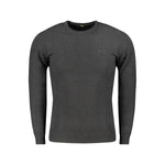 Cavalli Class Black Viscose Men Sweater CA-33479-M