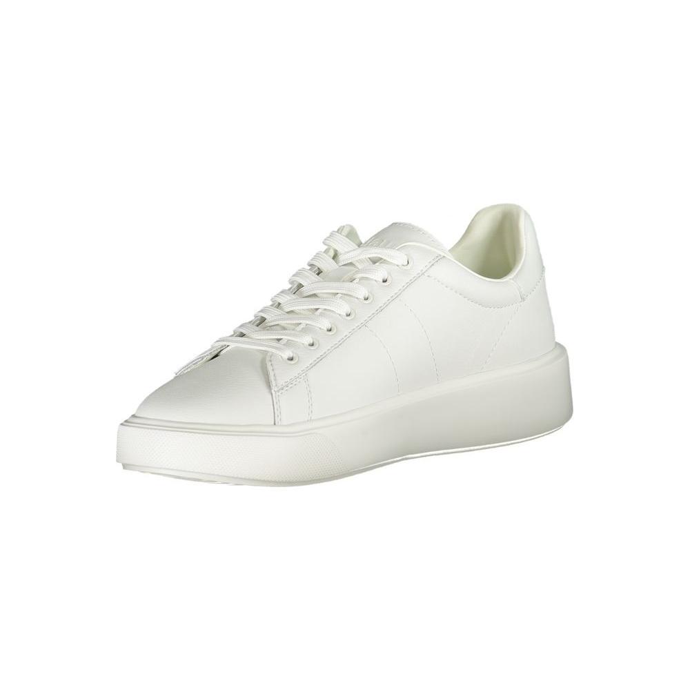 Blauer White Leather Men Sneaker BL-35547-EU44/US11