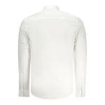 North Sails White Cotton Men Shirt NO-35790-M