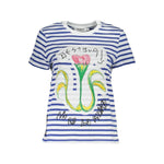 Desigual Blue Cotton Women Top DE-36885-L