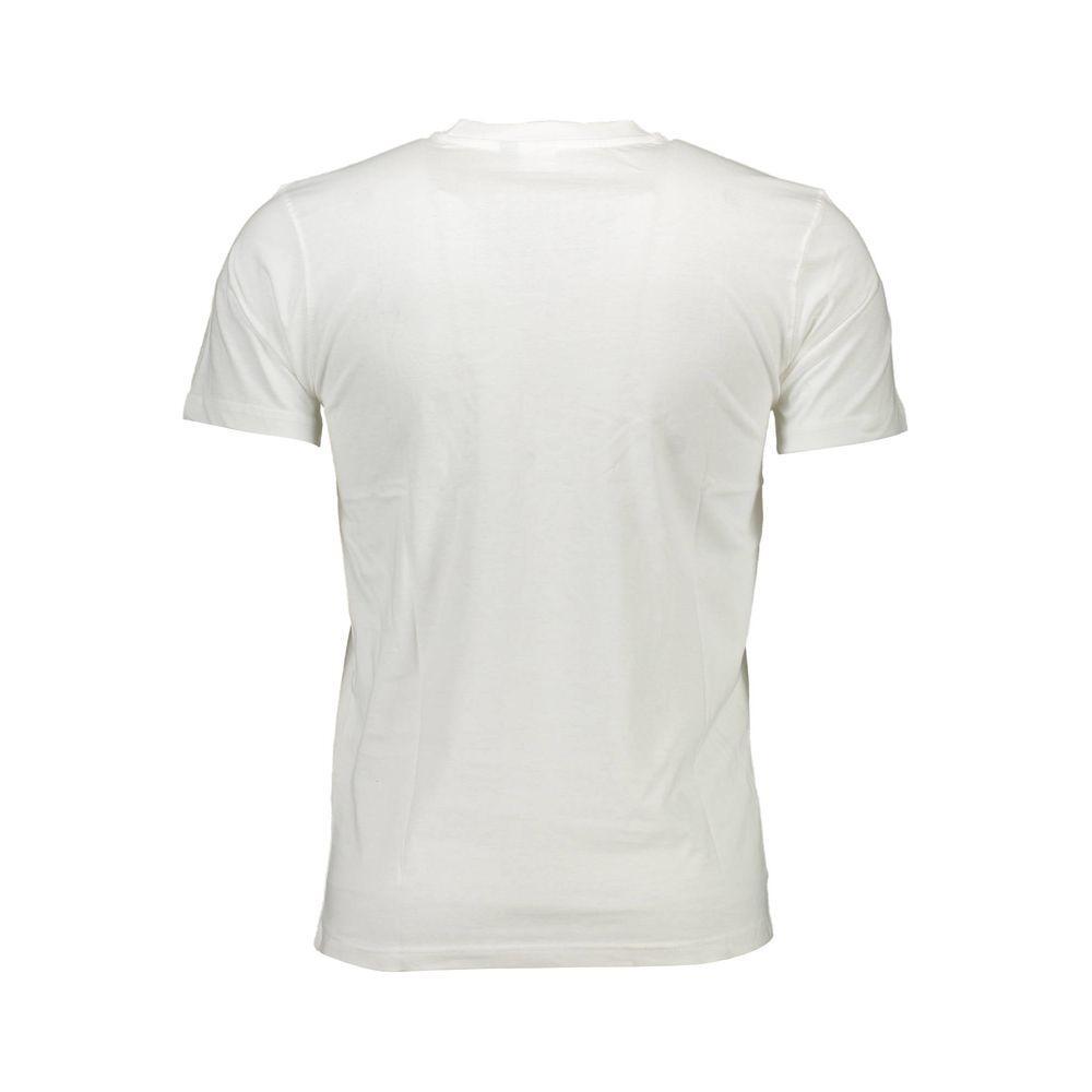 Sergio Tacchini White Cotton Men T-Shirt SE-36895-XL