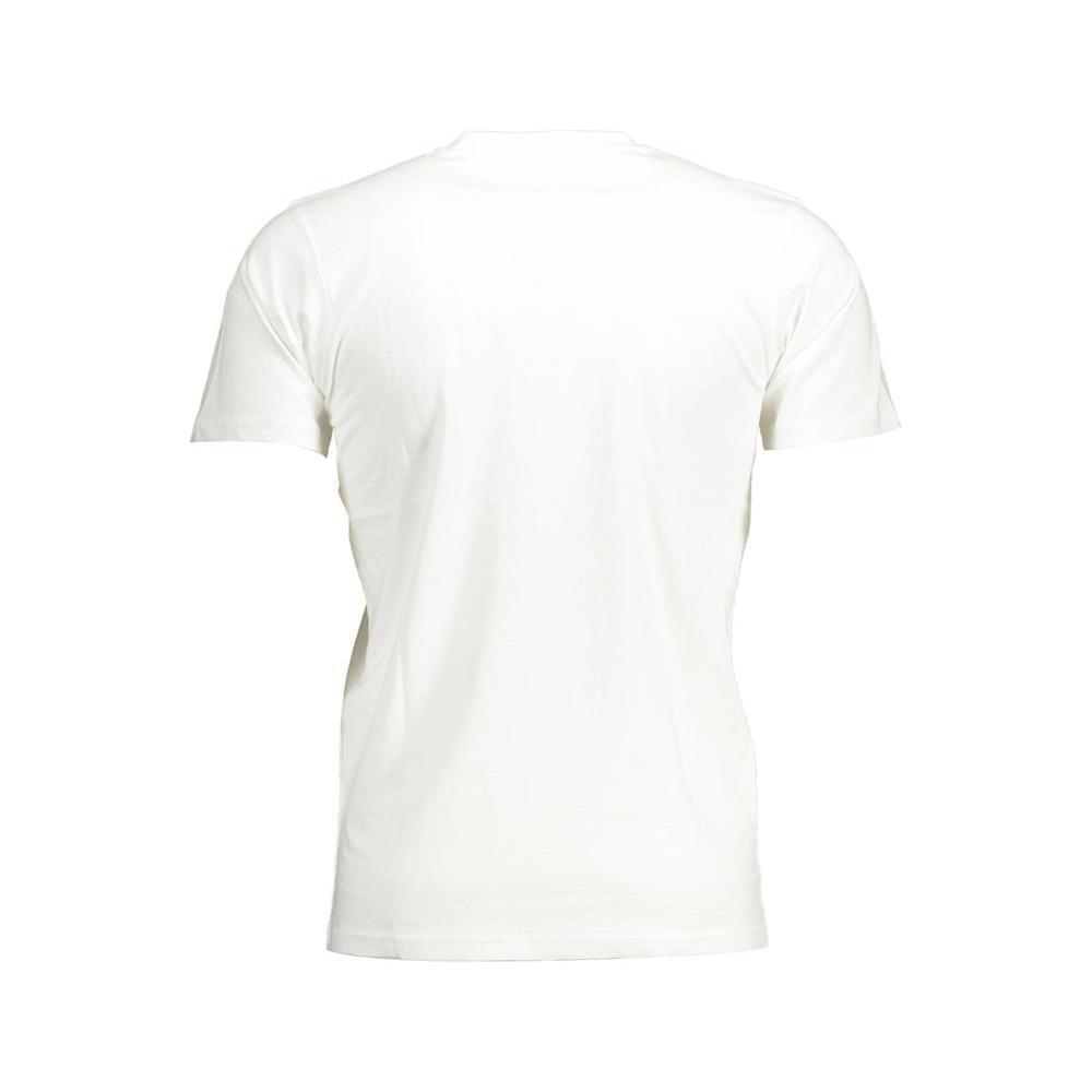Sergio Tacchini White Cotton Men T-Shirt SE-36895-XL