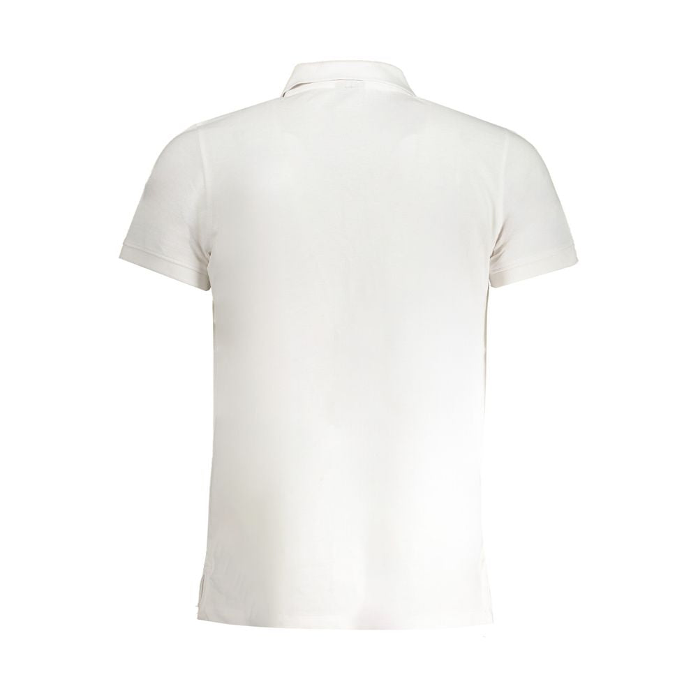 Norway 1963 White Cotton Polo Shirt NO-30238-M