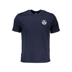 North Sails Blue Cotton T-Shirt NO-27334-S