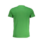 Cavalli Class Green Cotton T-Shirt CA-28487-M