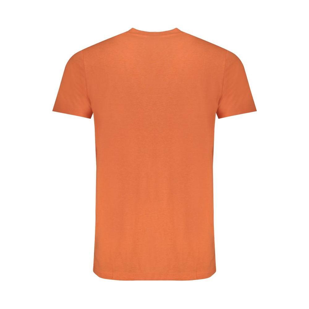 Norway 1963 Orange Cotton T-Shirt NO-29164-L