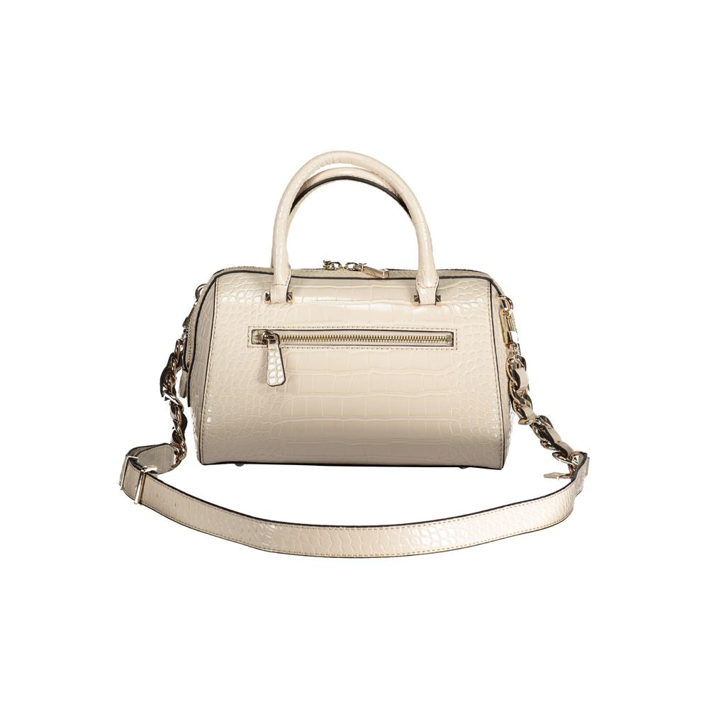Guess Jeans Beige Polyethylene Handbag GU-30167