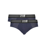 Cavalli Class Blue Cotton Men Underwear CA-32713-S