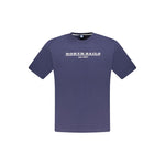 North Sails Blue Cotton Men T-Shirt NO-33755-S