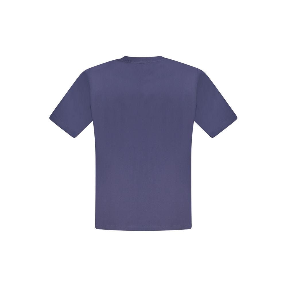 North Sails Blue Cotton Men T-Shirt NO-33755-S