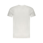 Cavalli Class White Cotton Men T-Shirt CA-36635-M