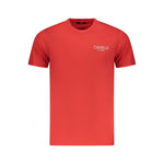 Cavalli Class Red Cotton Men T-Shirt CA-36652-M