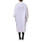 Dolce & Gabbana White Cotton Collared Shirt Long Sleeve Top TSH906891-38