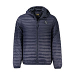 Cavalli Class Blue Polyamide Men Jacket CA-31944-S