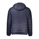 Cavalli Class Blue Polyamide Men Jacket CA-31944-XXL-FBB-393
