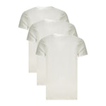 Calvin Klein White Cotton Men T-Shirt CA-36025-S
