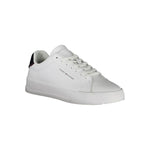 Tommy Hilfiger White Polyethylene Men Sneaker
