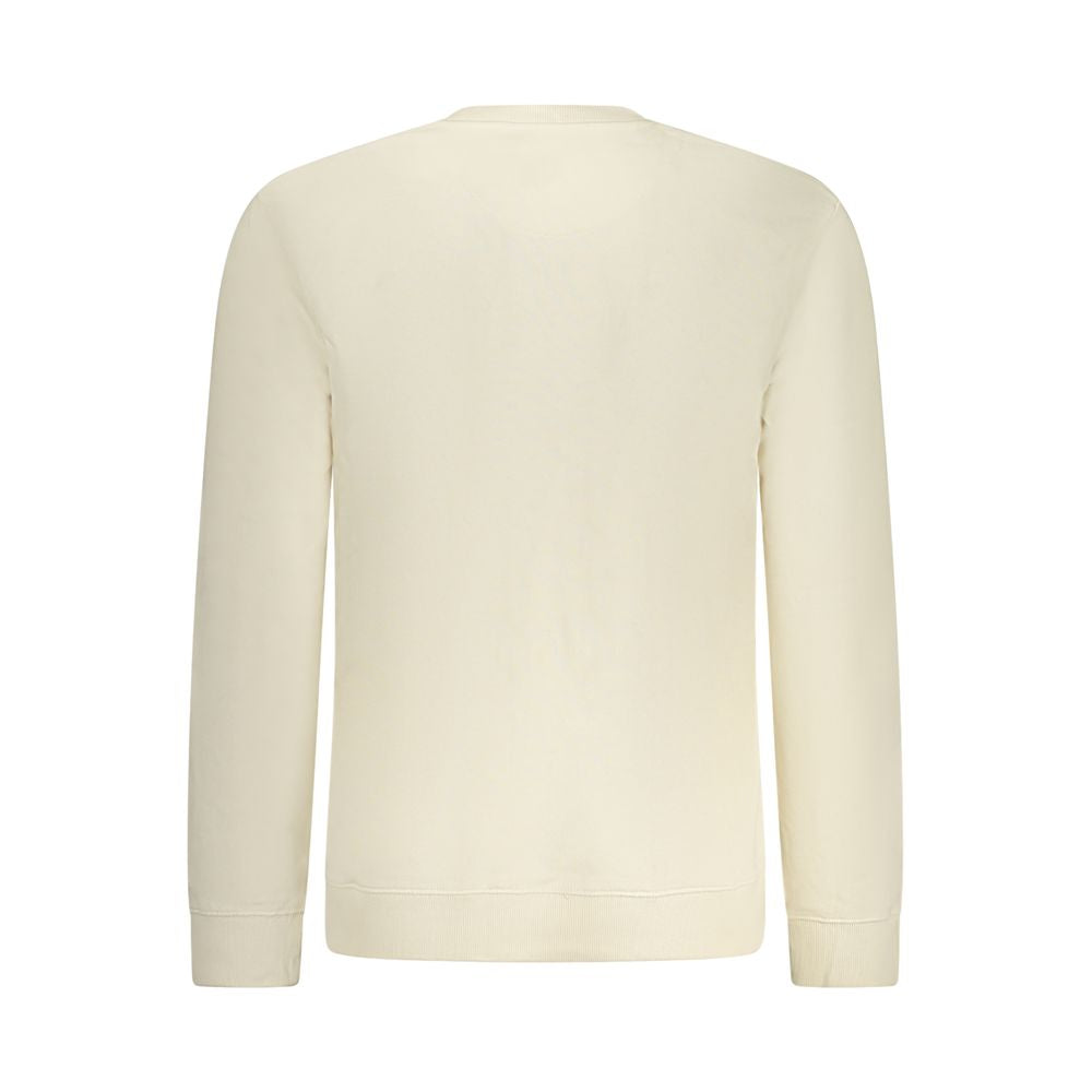 Lee Beige Cotton Men Sweater LE-35371-S
