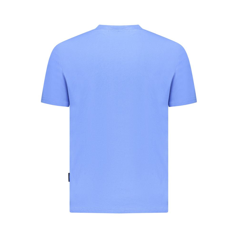 Napapijri Blue Cotton Men T-Shirt NA-35901-M