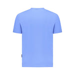 Napapijri Blue Cotton Men T-Shirt NA-35901-M