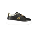 Laura Biagiotti Black Synthetic Women Sneaker LA-36487-EU38/US8