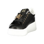 Laura Biagiotti Black Synthetic Women Sneaker LA-36487-EU38/US8