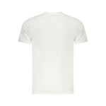 Cavalli Class White Cotton Men T-Shirt CA-36636-M