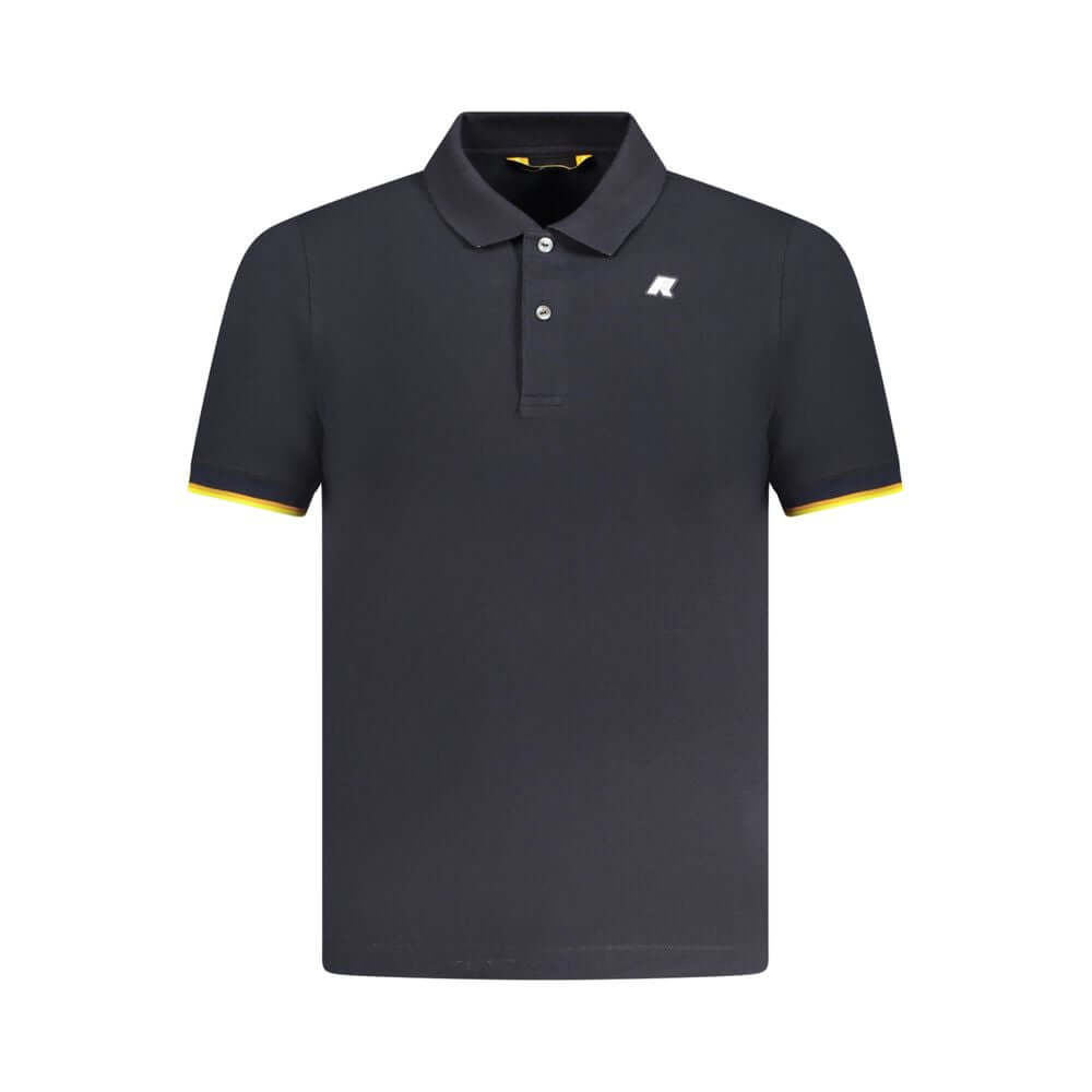 K-WAY Blue Cotton Polo Shirt KW-38383-S