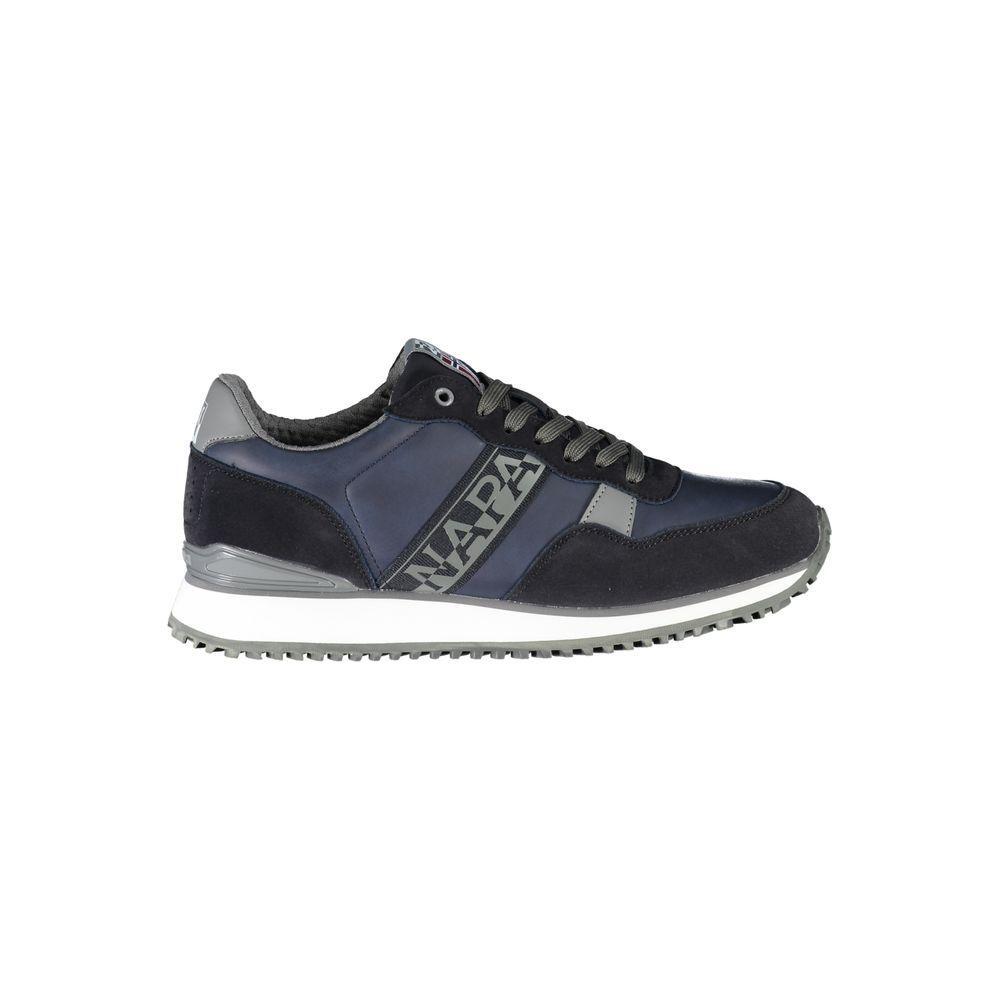 Napapijri Sleek Contrasting Sneakers with Signature Style NA-23108-EU40/US7