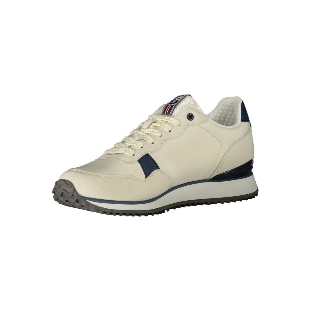 Napapijri White Polyester Sneaker NA-29855-EU40/US7