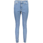 Tommy Hilfiger Blue Cotton Women Jeans TO-37731-W26 | L30