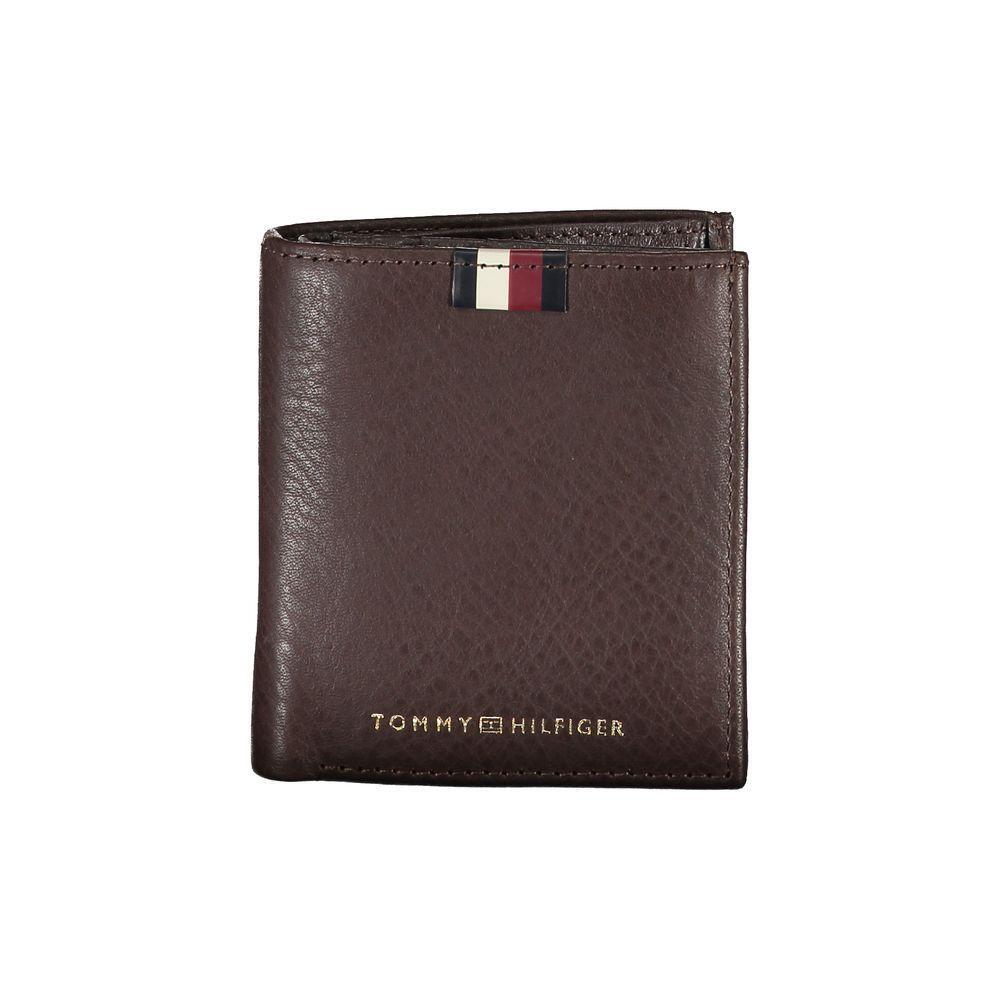 Tommy Hilfiger Brown Leather Wallet TO-25983