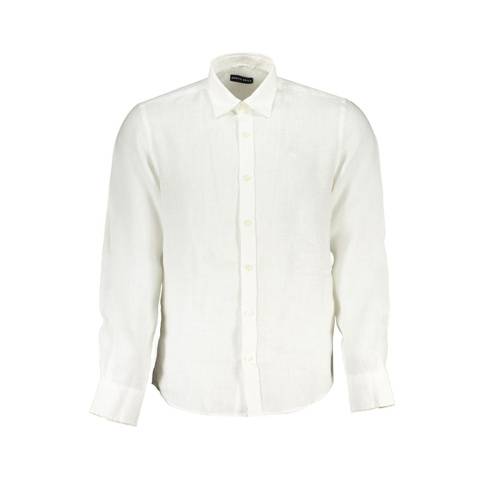 North Sails White Linen Shirt NO-29879-S