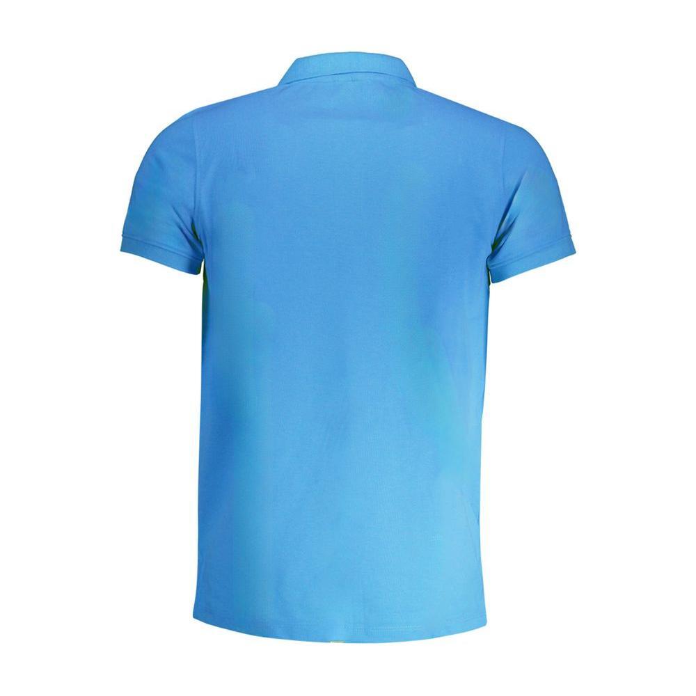 Norway 1963 Blue Cotton Polo Shirt NO-30239-XXL